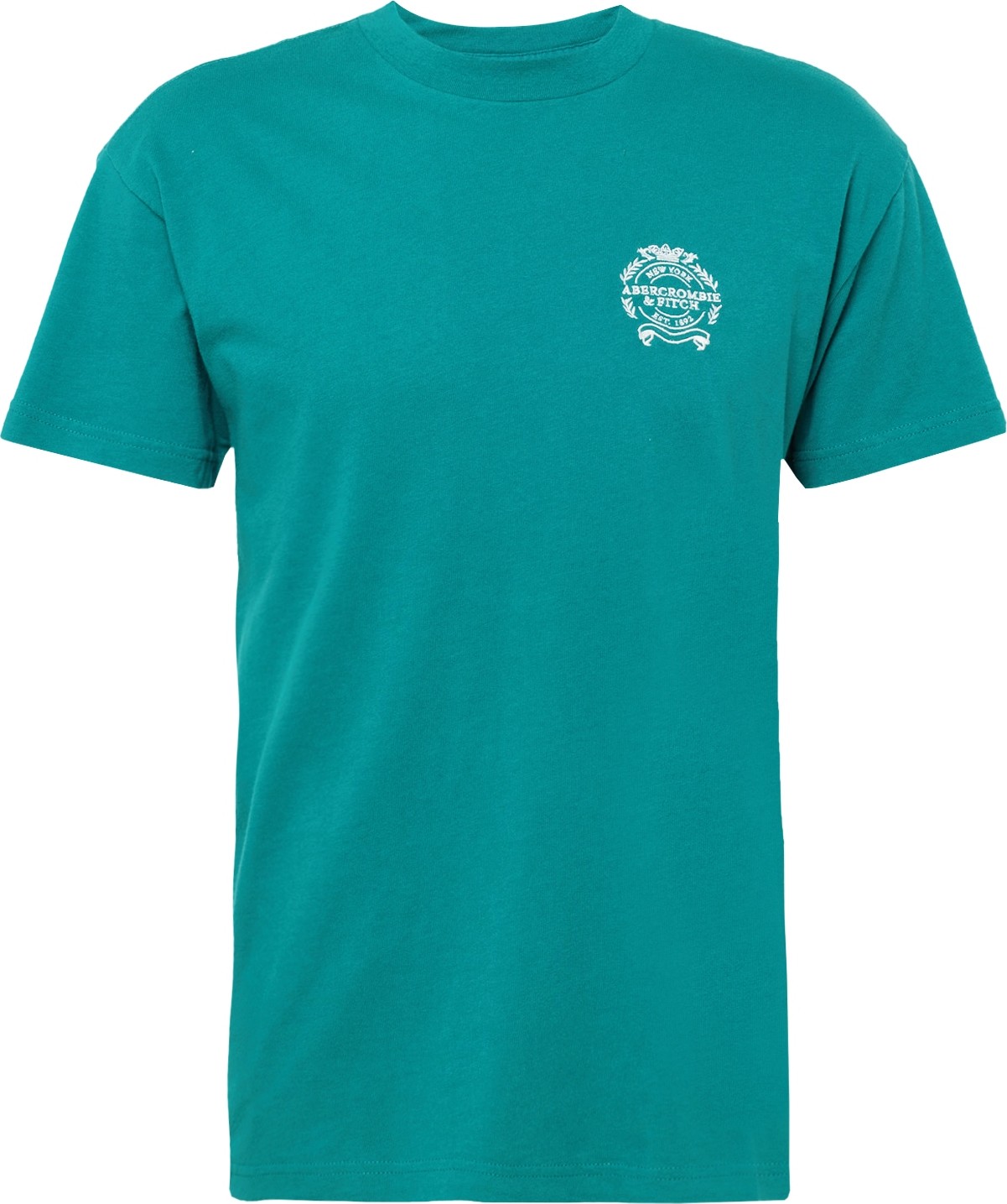 Abercrombie & Fitch Tričko nefritová / bílá