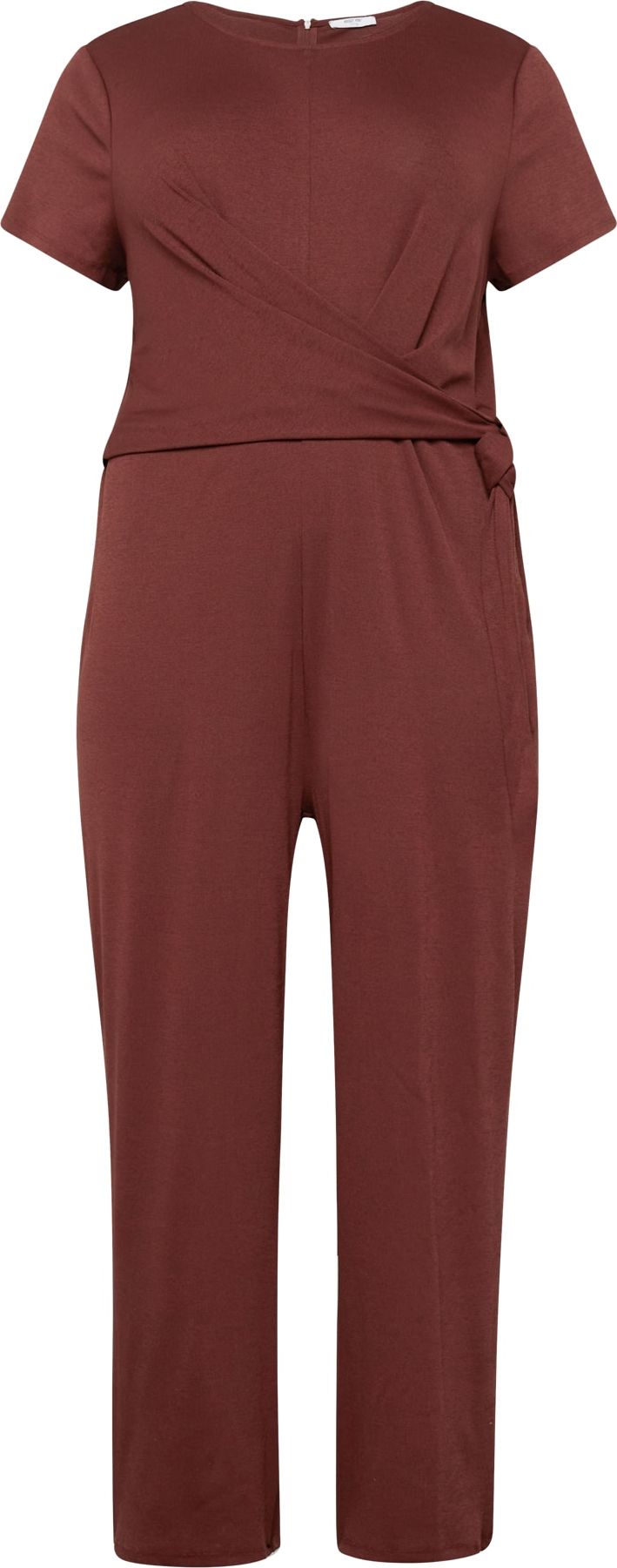 ABOUT YOU Curvy Overal 'Sissy' čokoládová
