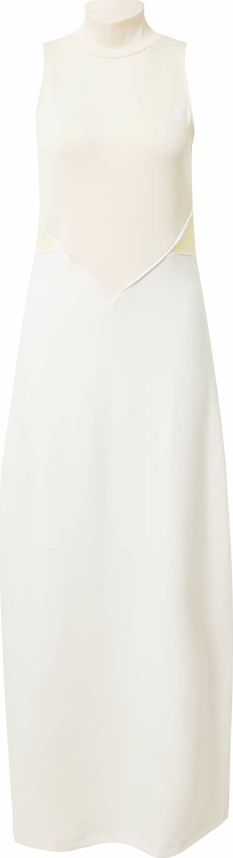 ADIDAS ORIGINALS Šaty tělová / světle žlutá / barva vaječné skořápky