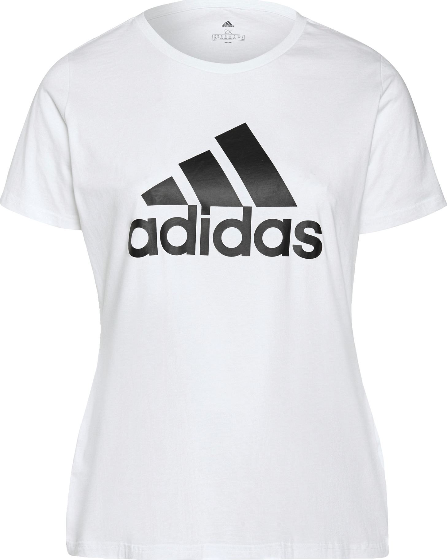 ADIDAS SPORTSWEAR Funkční tričko černá / offwhite