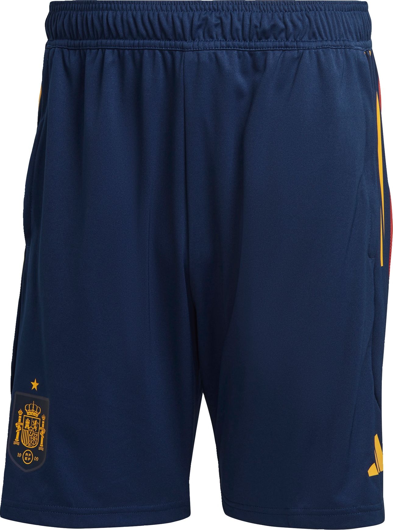 ADIDAS PERFORMANCE Sportovní kalhoty tmavě modrá / zlatá / červená