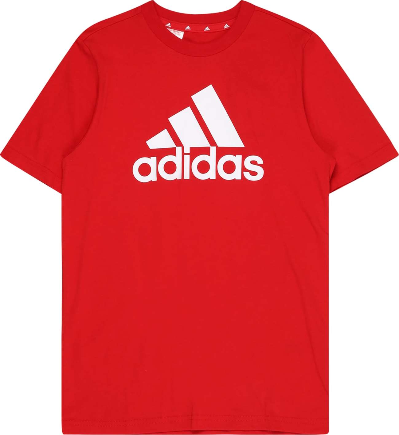 ADIDAS SPORTSWEAR Funkční tričko červená / bílá
