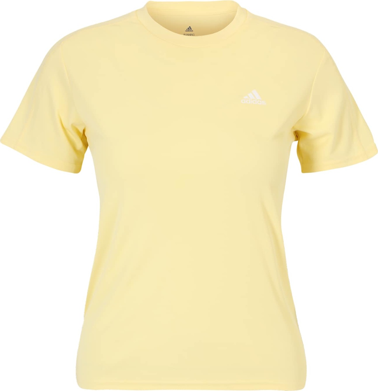 ADIDAS SPORTSWEAR Funkční tričko 'Run It' žlutá / bílá