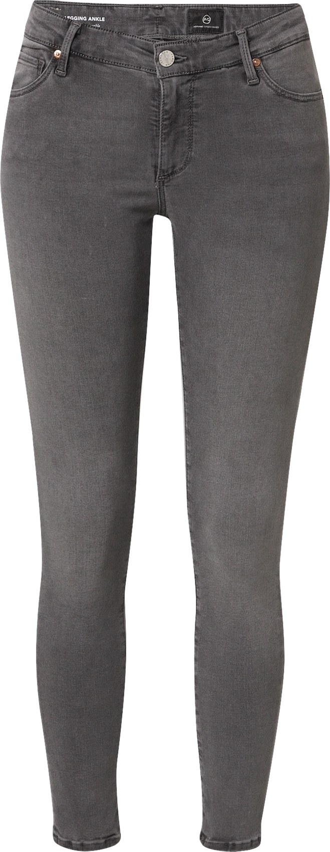 AG Jeans Džíny 'Legging Ankle' šedá džínová