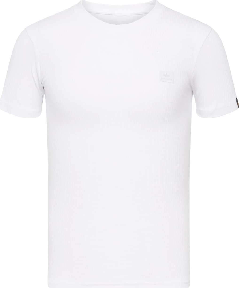 ALPHA INDUSTRIES Tričko bílá