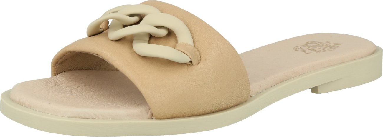 Apple of Eden Pantofle 'Alef' béžová / písková