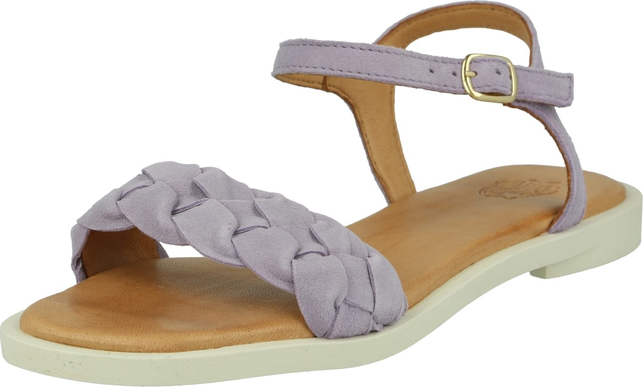 Apple of Eden Páskové sandály 'Alma' šeříková