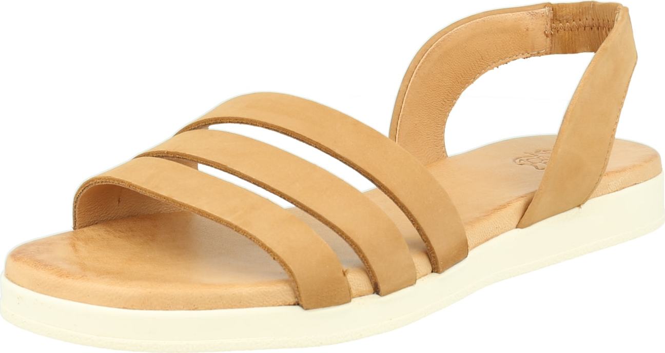 Apple of Eden Páskové sandály 'Ivy 10' hnědá