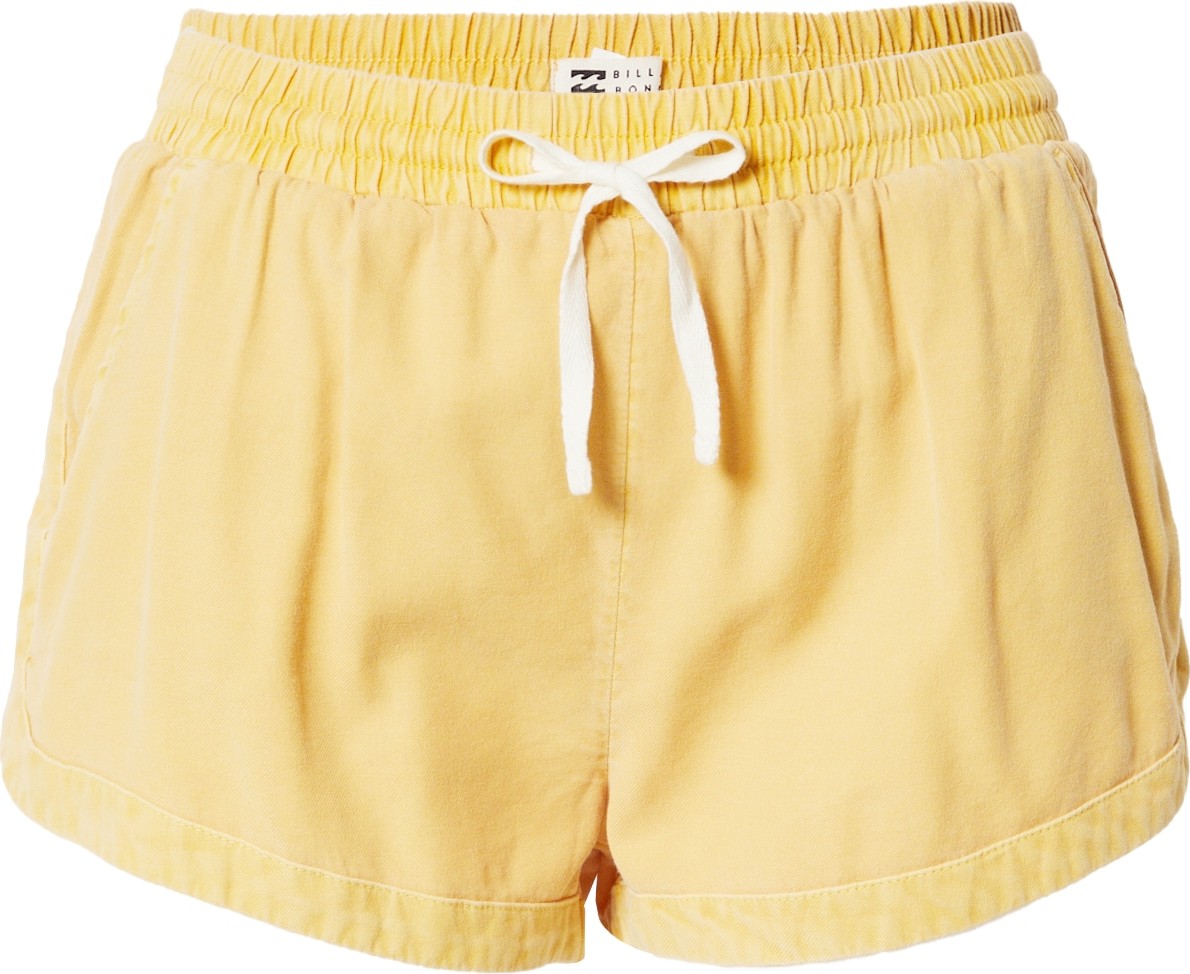 BILLABONG Kalhoty 'ROAD TRIPPIN' zlatá / bílá