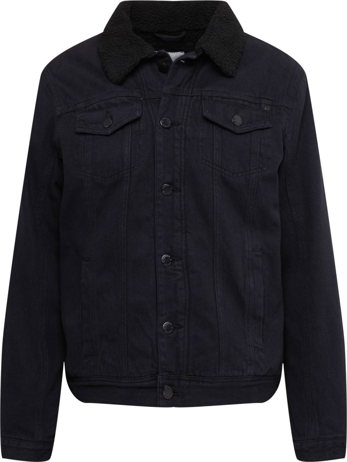 BLEND Přechodná bunda černá