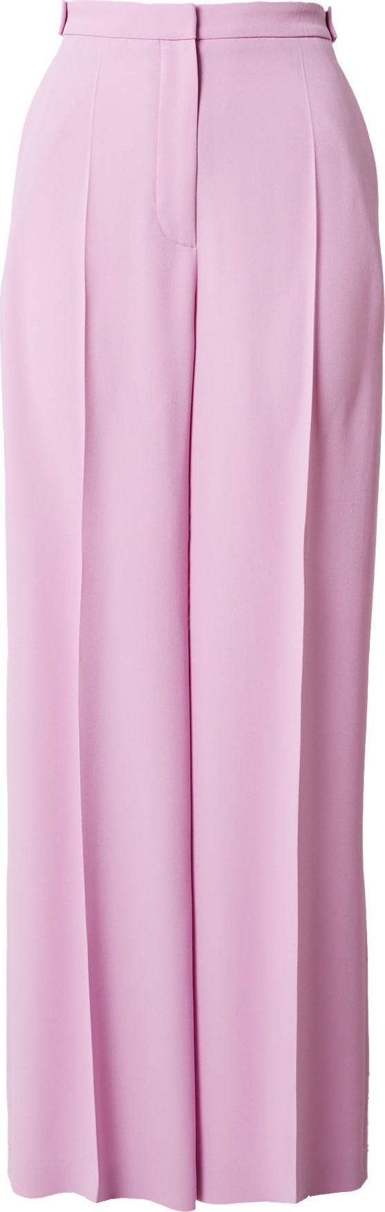 BOSS Black Kalhoty s puky 'Tacilana' světle růžová