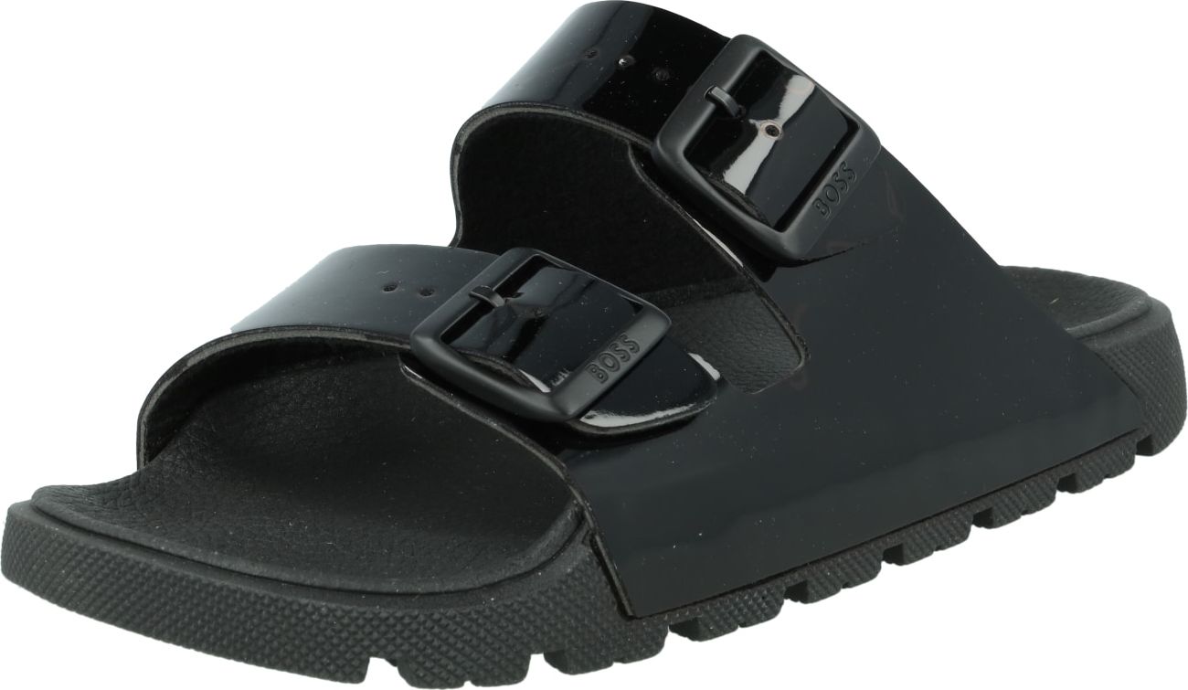 BOSS Black Pantofle 'Surfley' černá