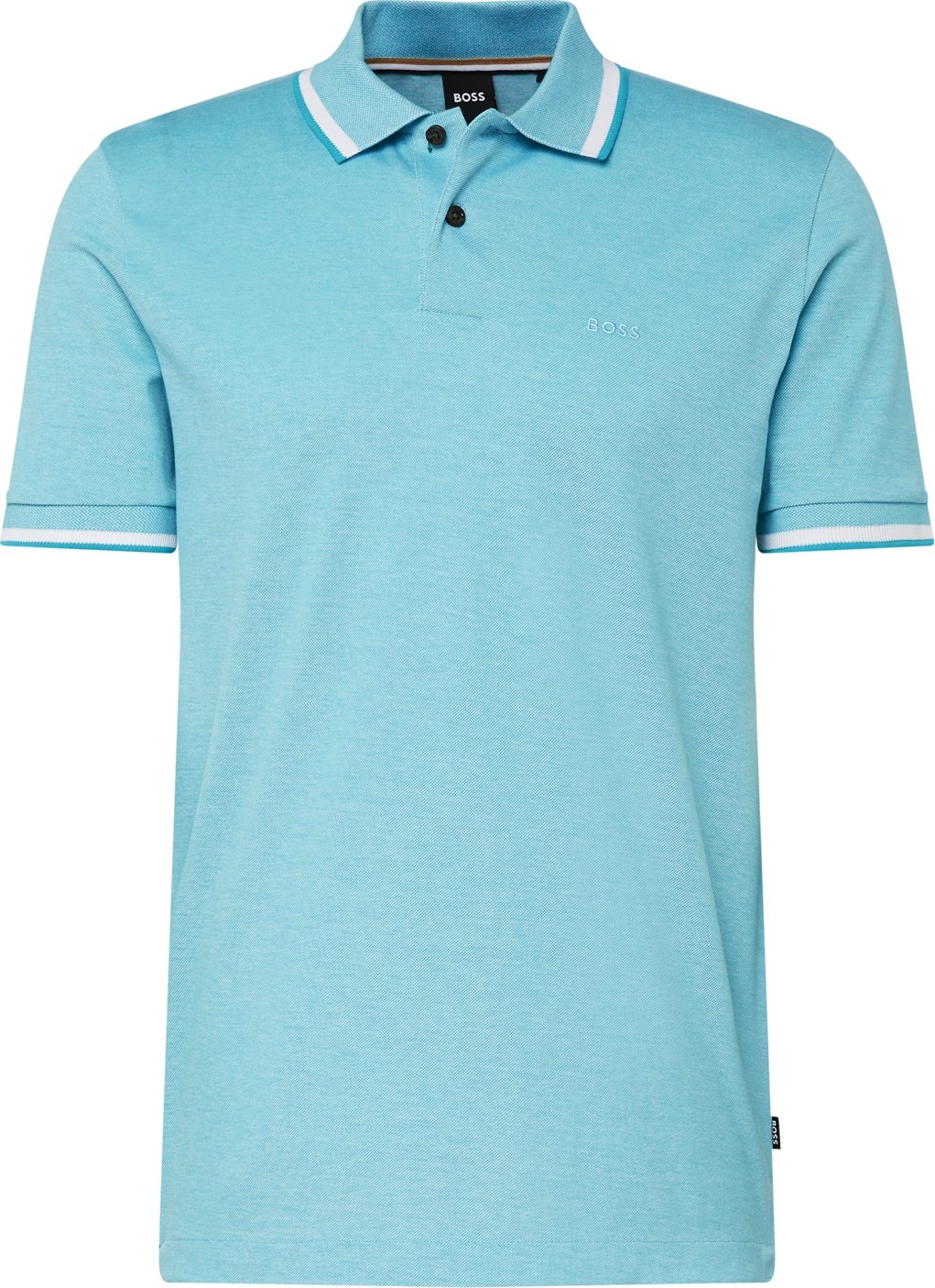 BOSS Black Tričko 'Parlay ' aqua modrá