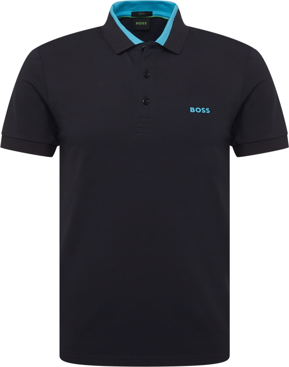 BOSS Green Tričko 'Paule' nebeská modř / tmavě modrá