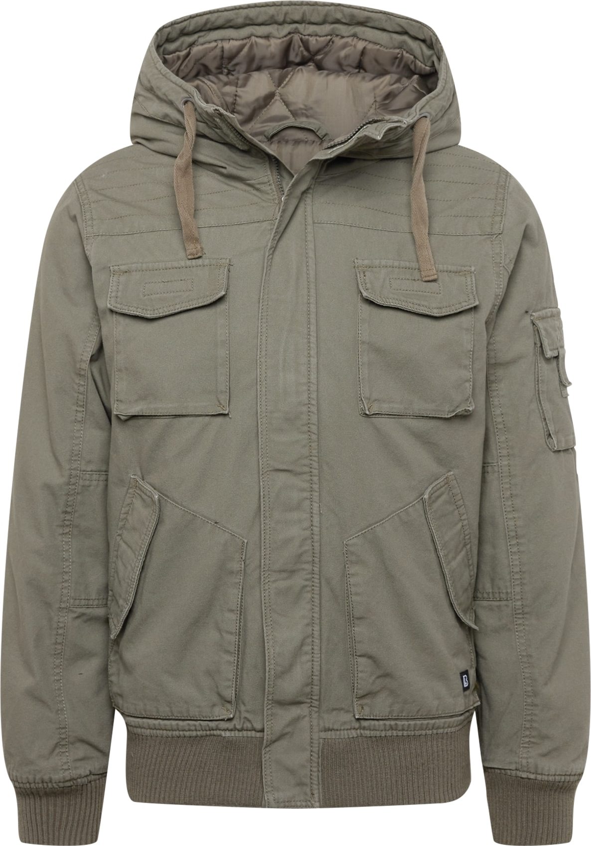 Brandit Přechodná bunda 'Bronx' šedá