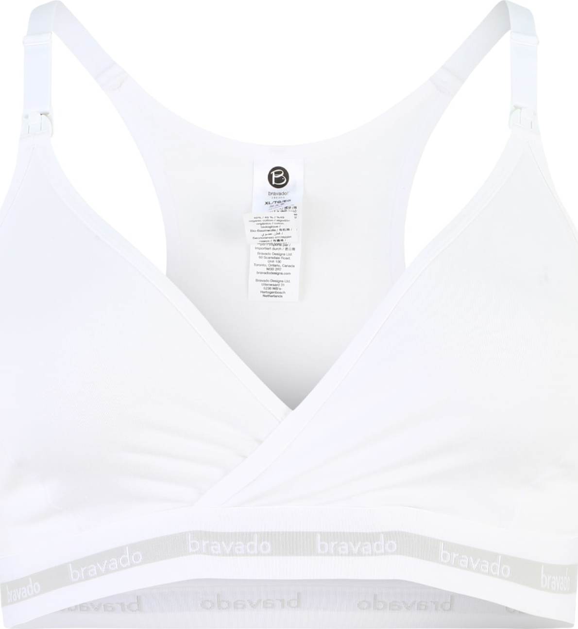 Bravado Designs Kojící podprsenka bílá