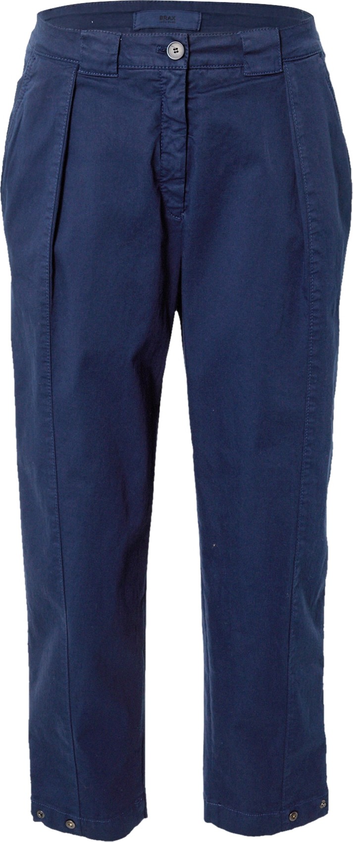 BRAX Kalhoty se sklady v pase 'MELO' tmavě modrá