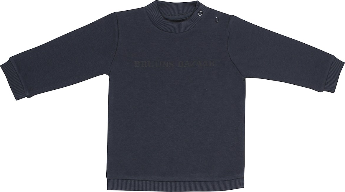 Bruuns Bazaar Kids Mikina 'Liam Elias' námořnická modř / tmavě šedá