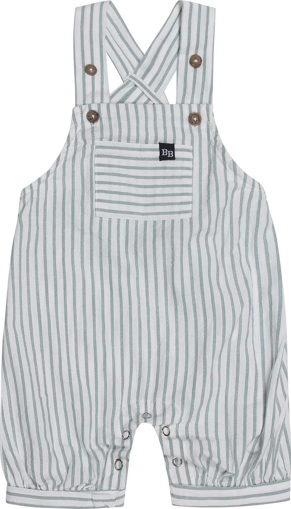 Bruuns Bazaar Kids Overal modrá / bílá