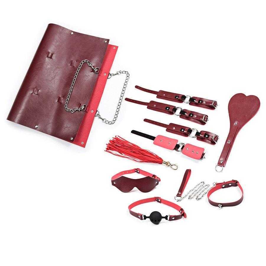 BASIC X Handbag luxusní BDSM sada červená BASIC X