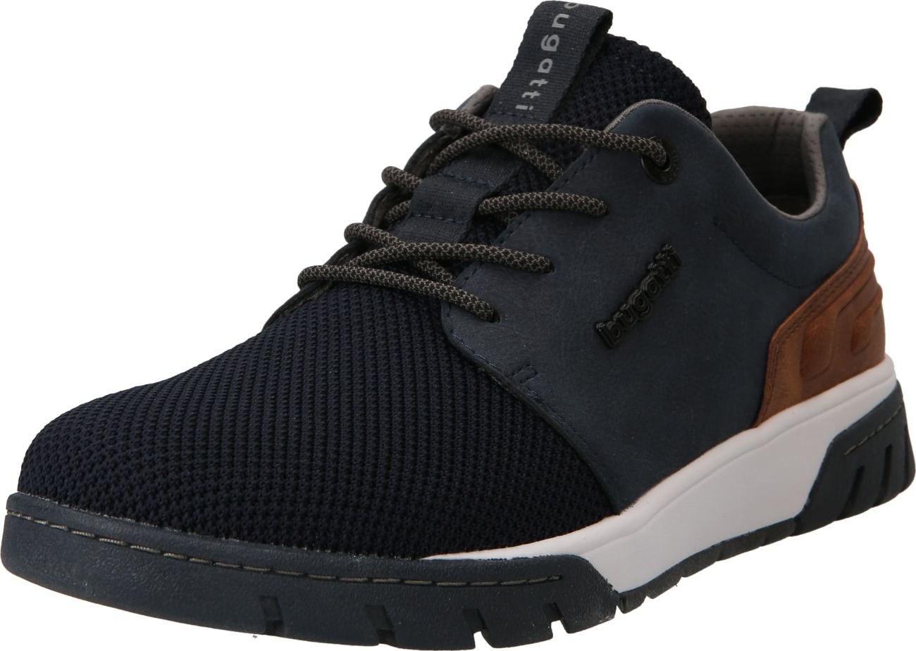 bugatti Tenisky 'Irish' tmavě modrá / karamelová