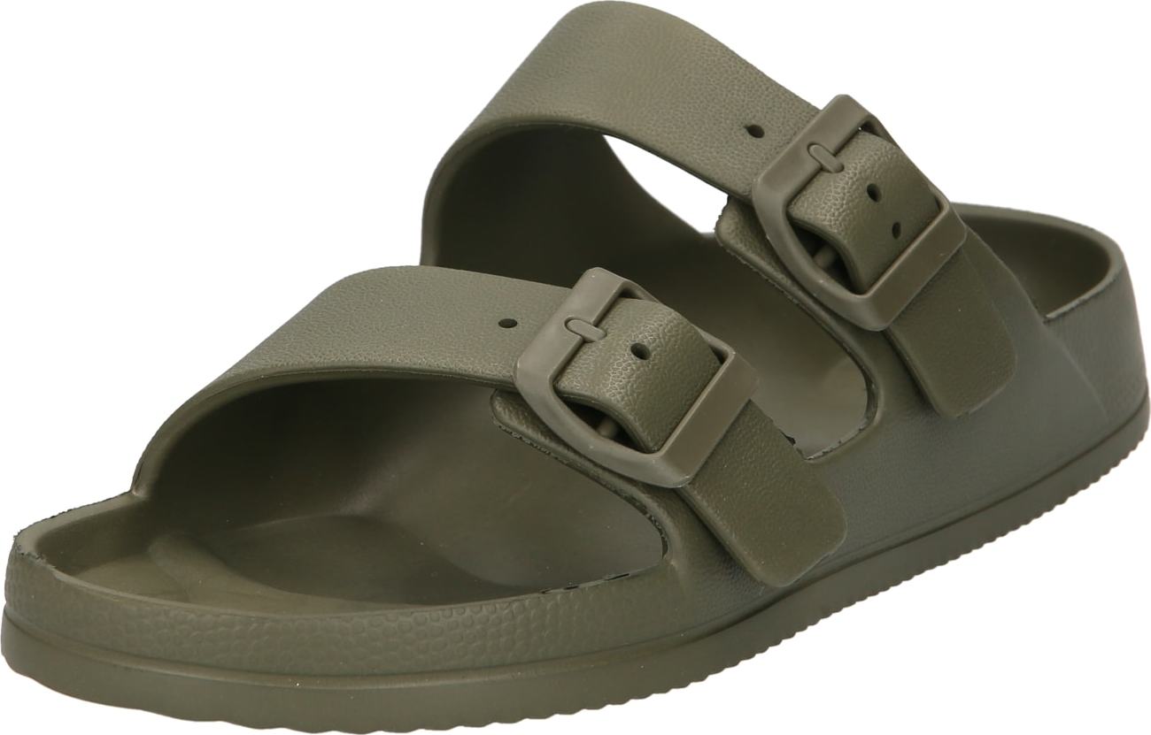 BULLBOXER Pantofle khaki