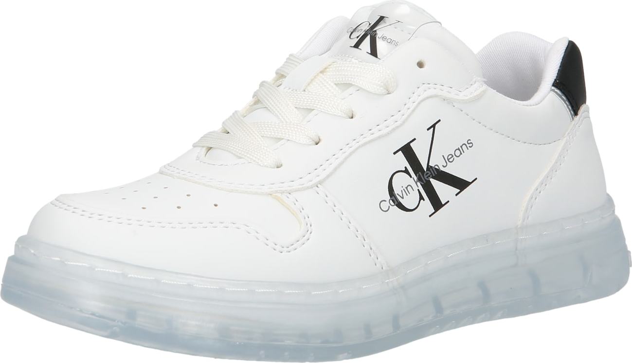 Calvin Klein Jeans Tenisky kámen / černá / bílá