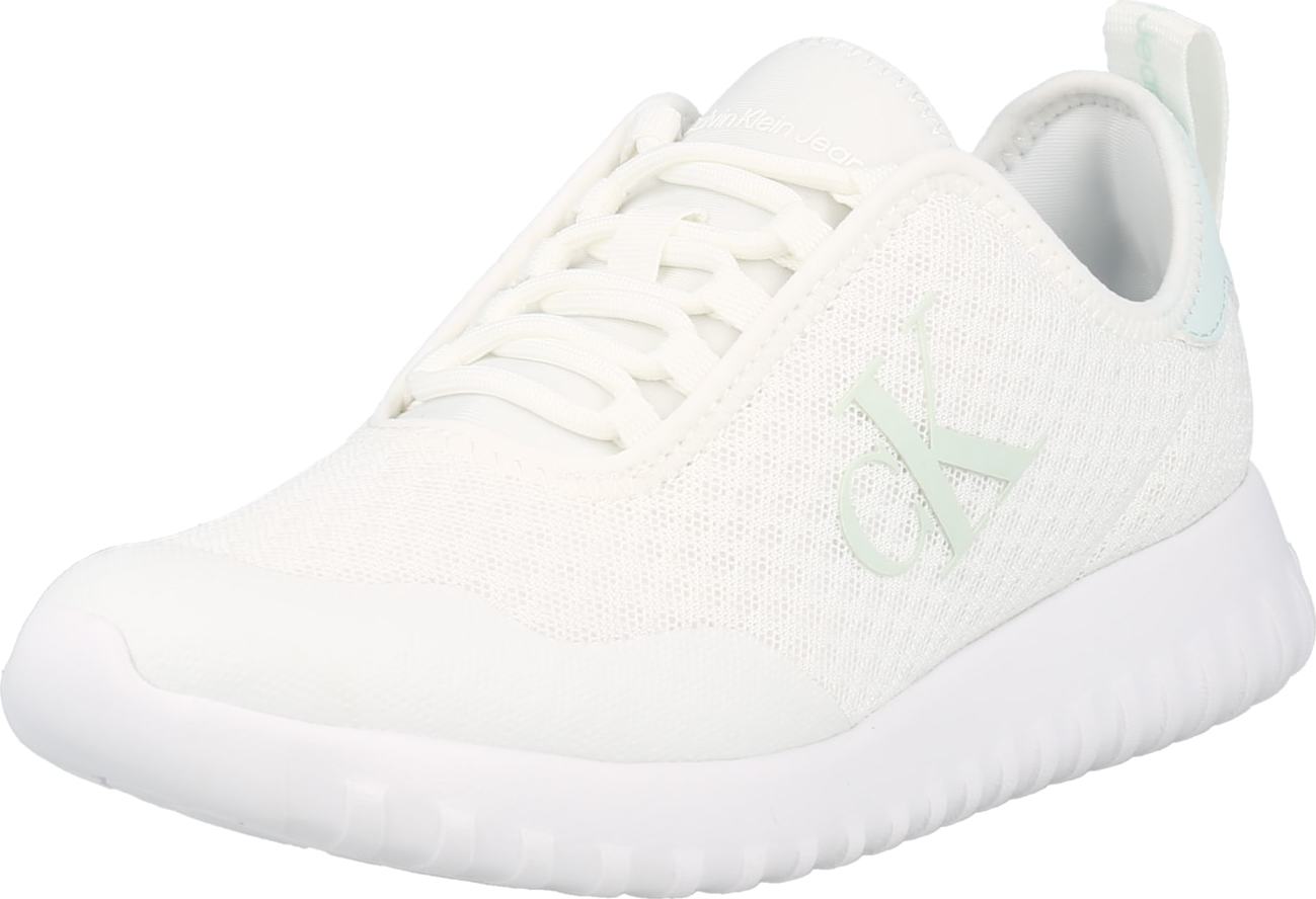 Calvin Klein Jeans Tenisky mátová / nefritová / bílá