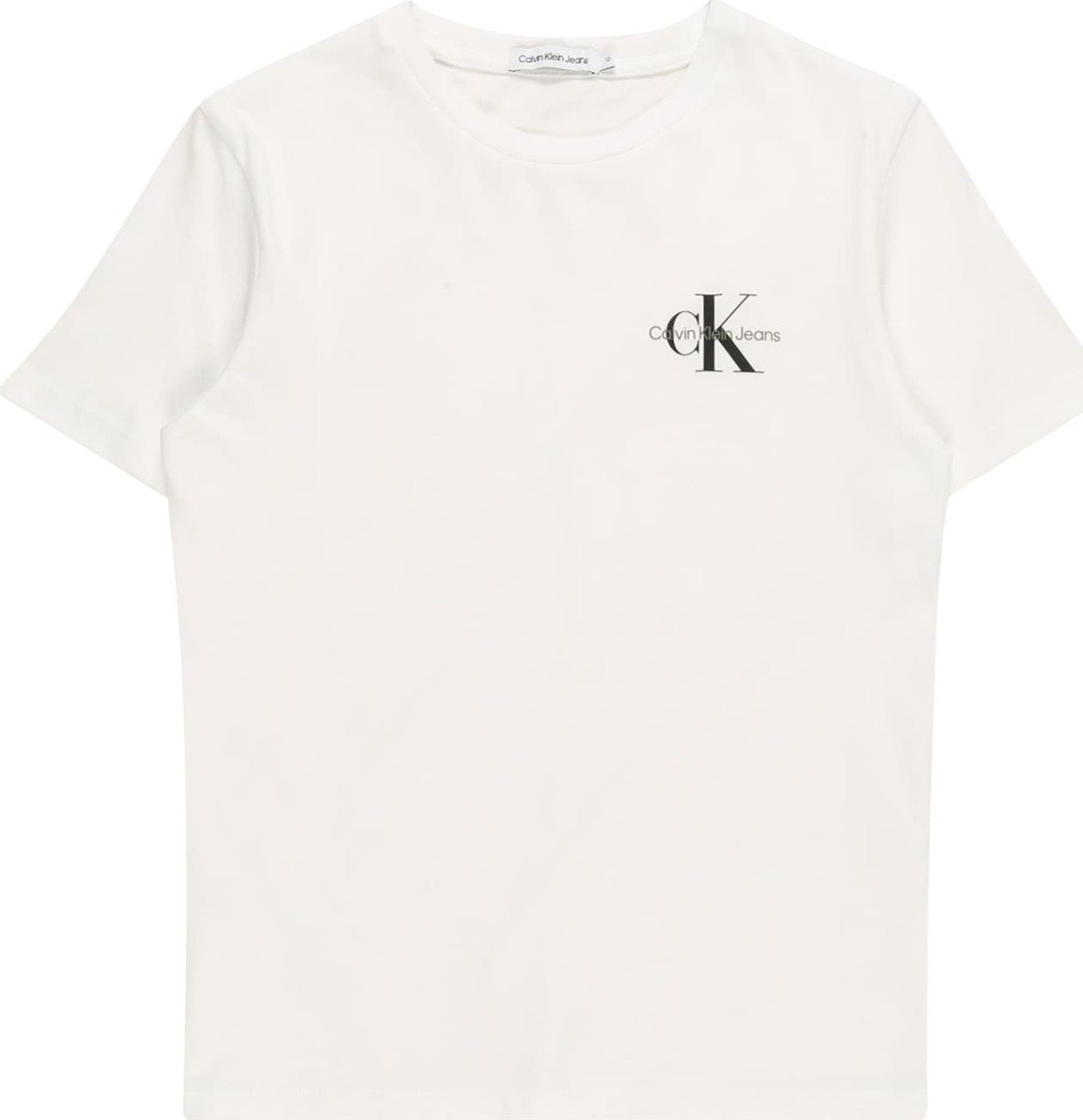 Calvin Klein Tričko šedá / černá / bílá