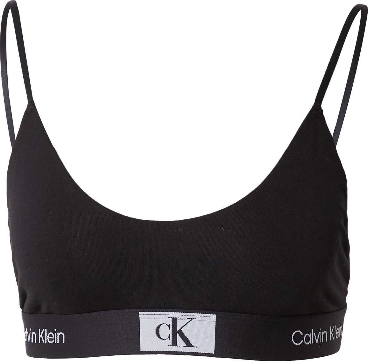 Calvin Klein Underwear Podprsenka černá / bílá