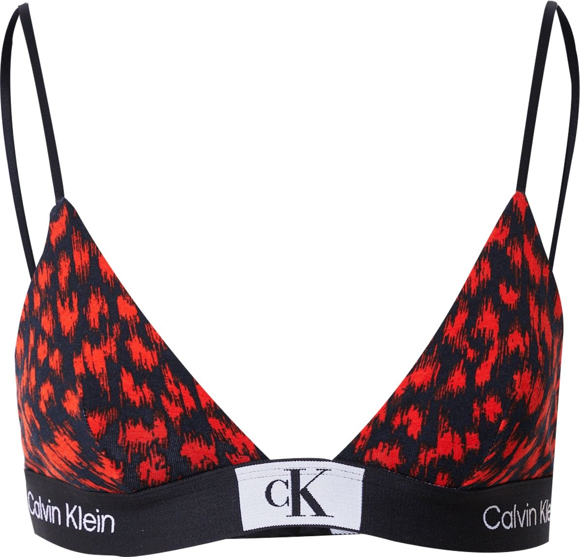 Calvin Klein Underwear Podprsenka červená / černá / bílá