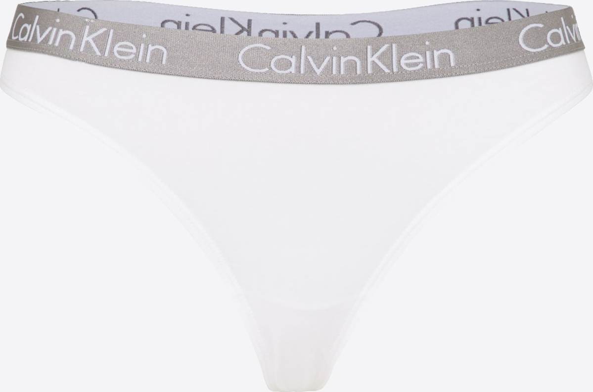 Calvin Klein Underwear Tanga 'RADIANT' bílá