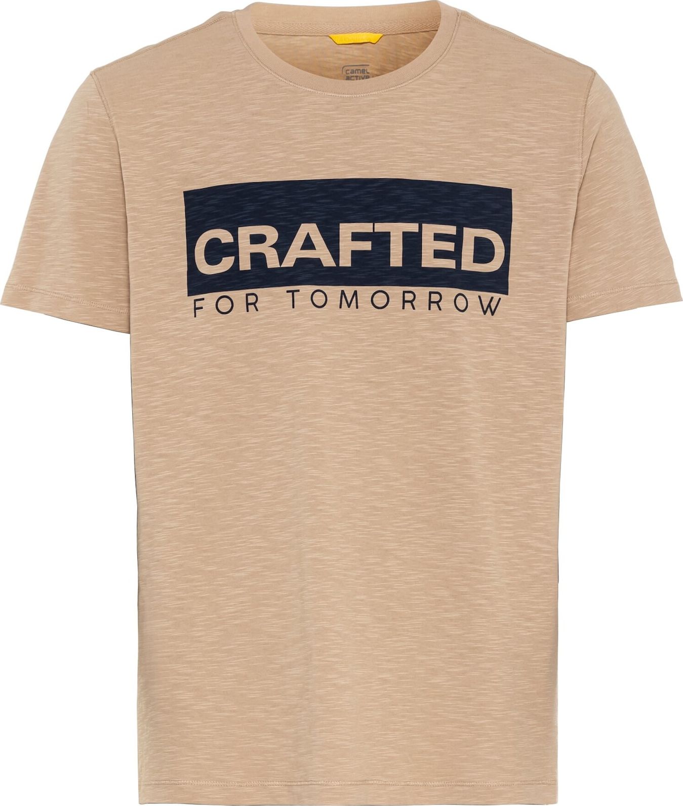 CAMEL ACTIVE Tričko písková / černá