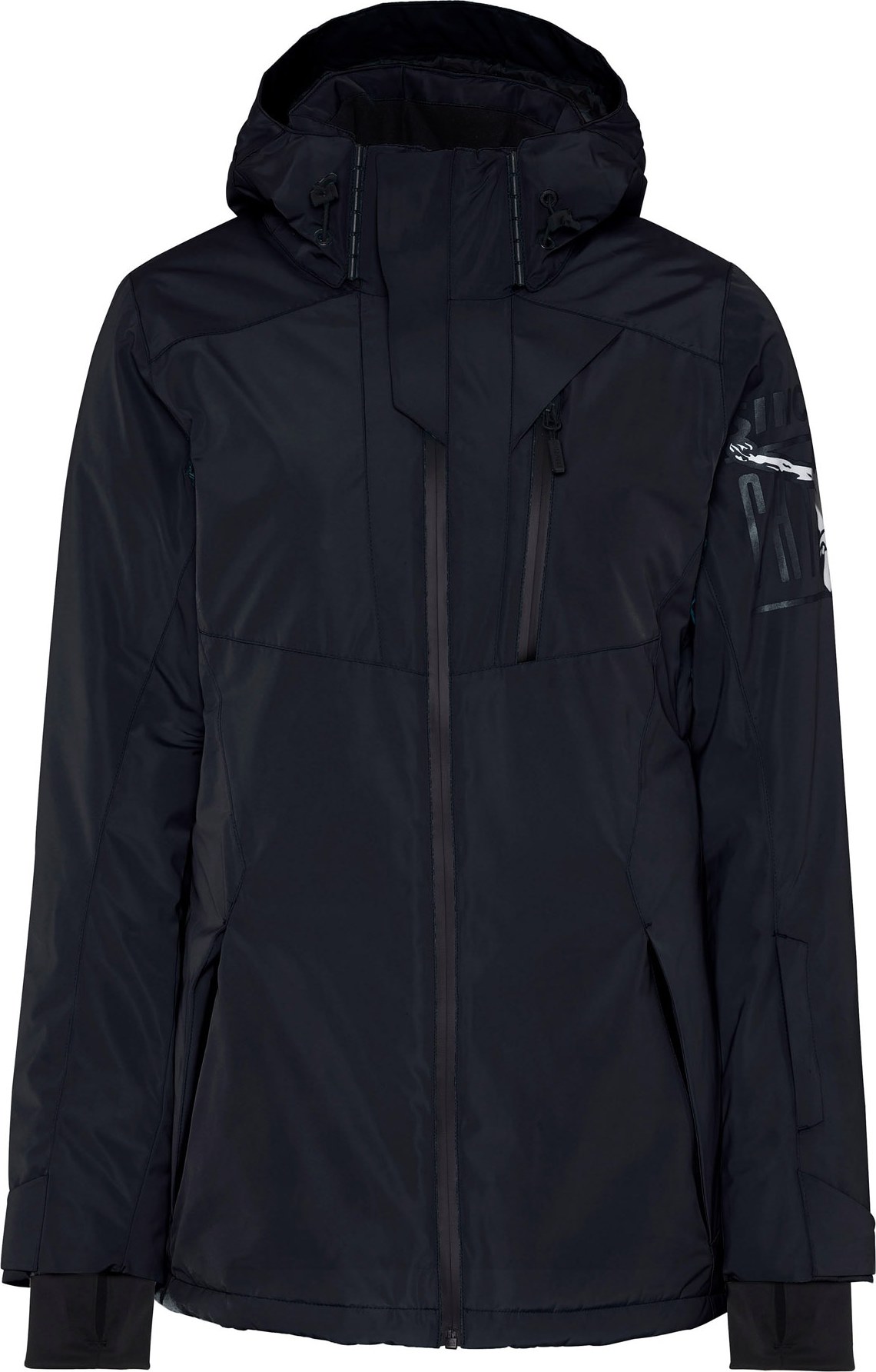 CHIEMSEE Outdoorová bunda 'Ruka' černá