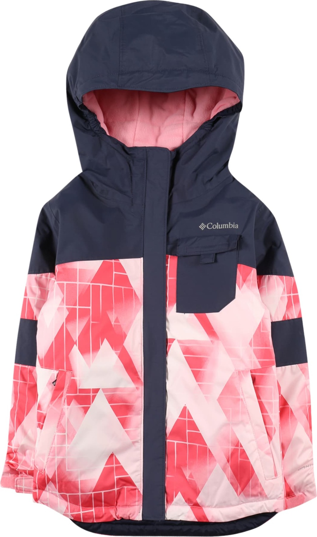 COLUMBIA Outdoorová bunda 'Mighty Mogul' námořnická modř / pink / růžová