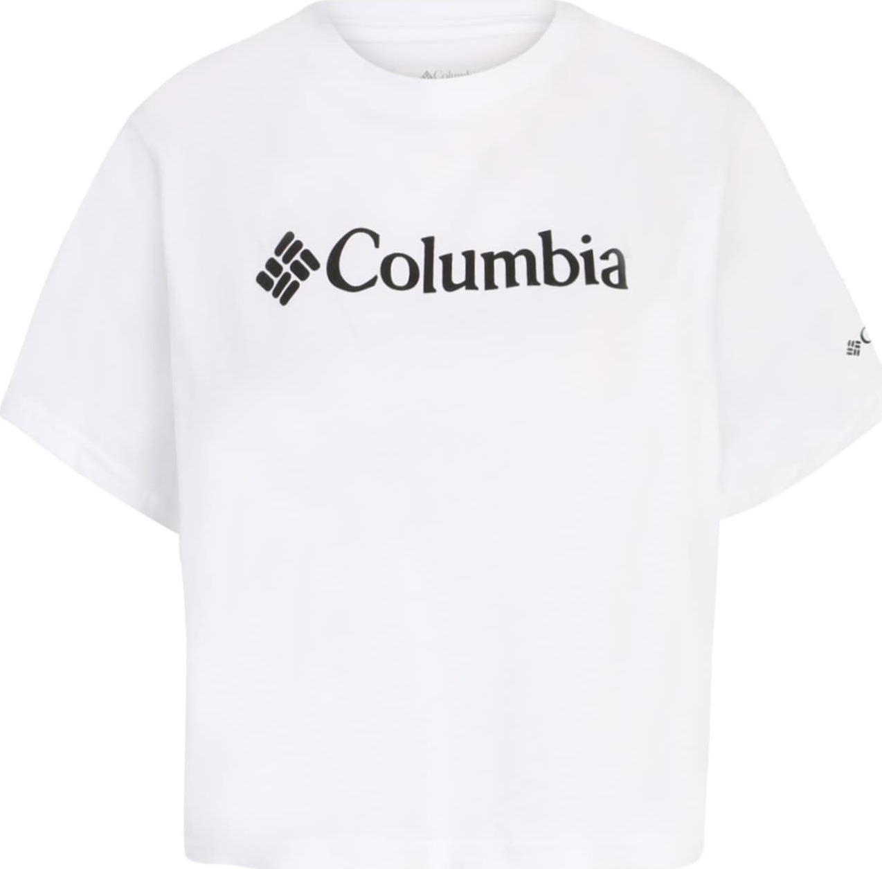 COLUMBIA Tričko černá / bílá