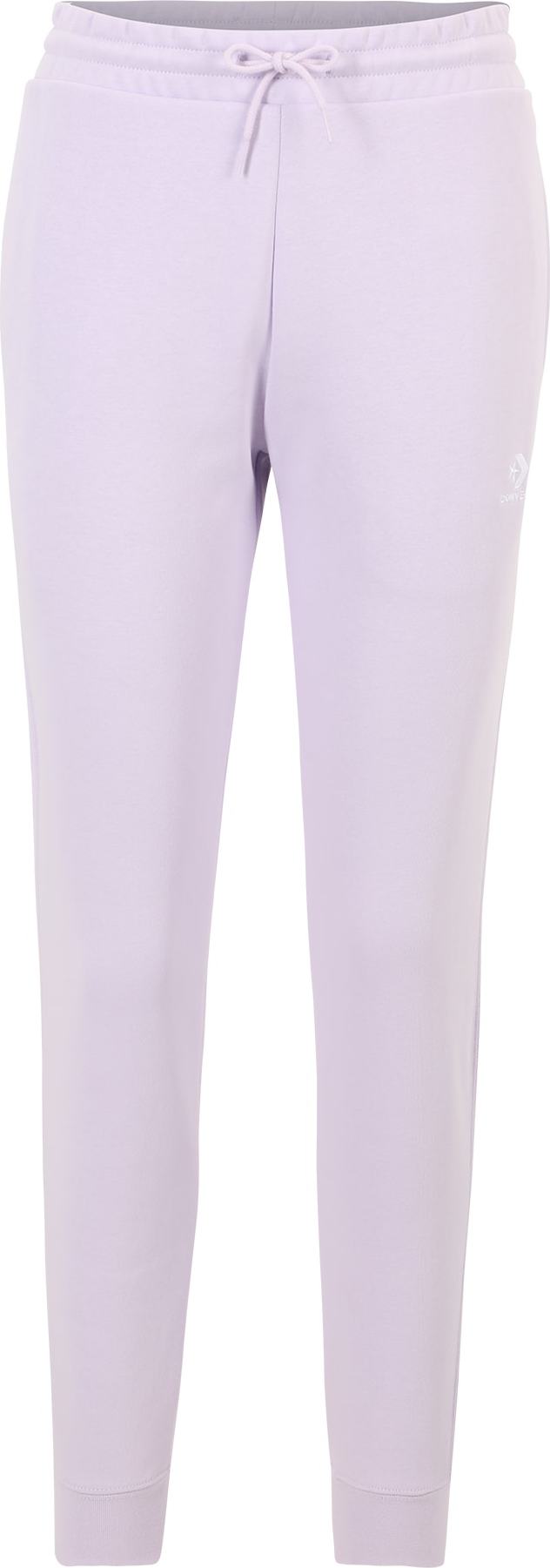 CONVERSE Kalhoty 'CLASSIC FIT WEARERS LEFT STAR CHEV EMB F' lenvandulová / bílá