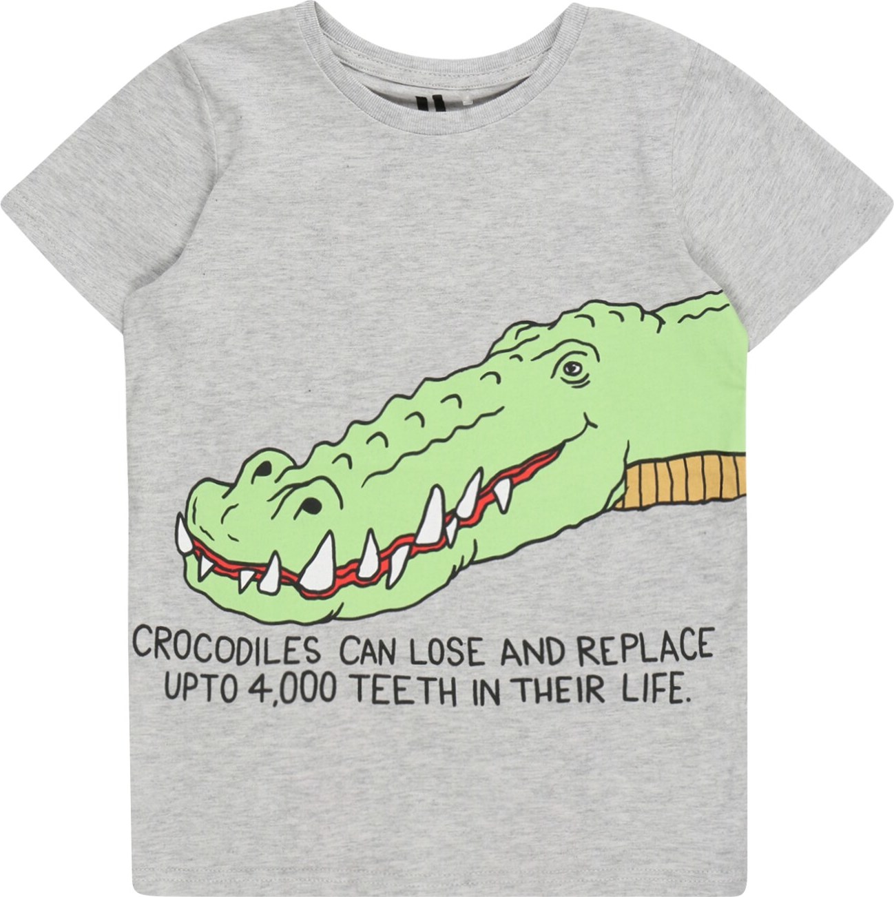 Cotton On Tričko 'DOWNTOWN' šedý melír / světle zelená / červená / černá