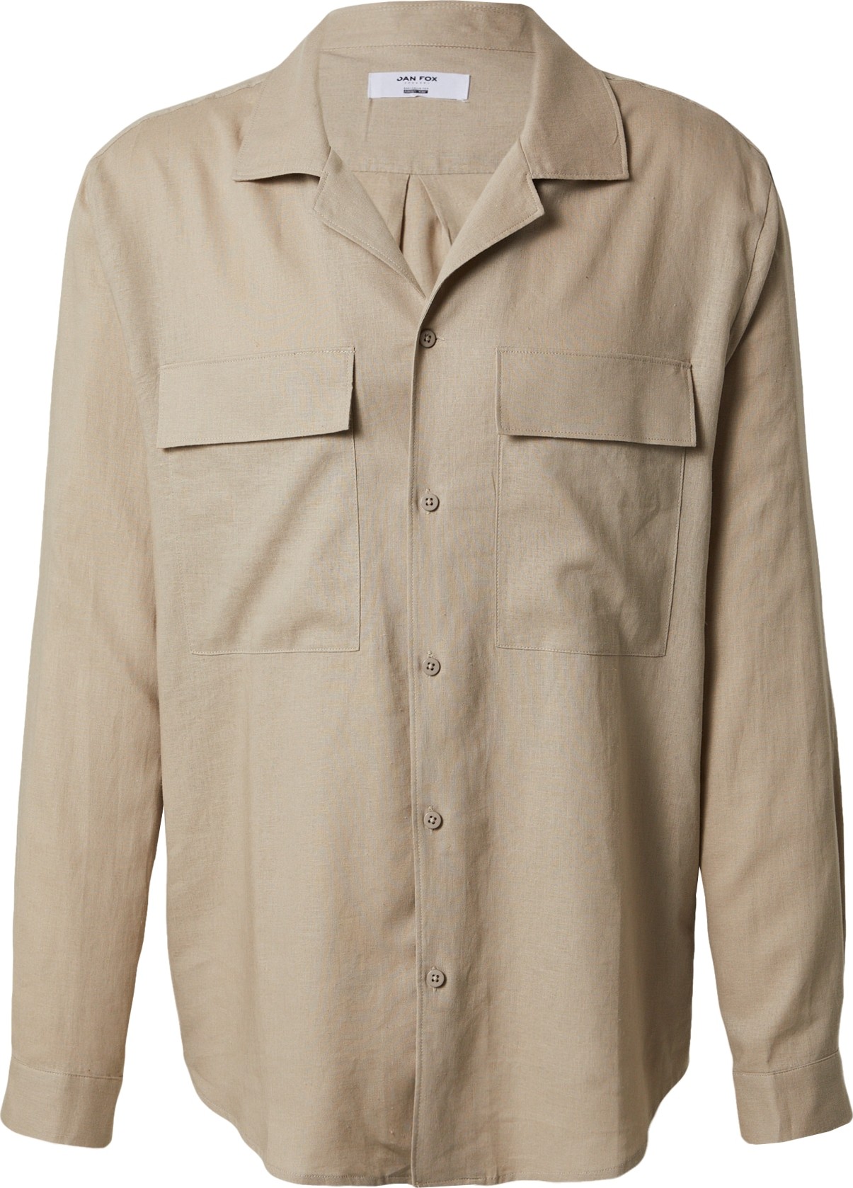 DAN FOX APPAREL Košile 'Luis' tmavě béžová