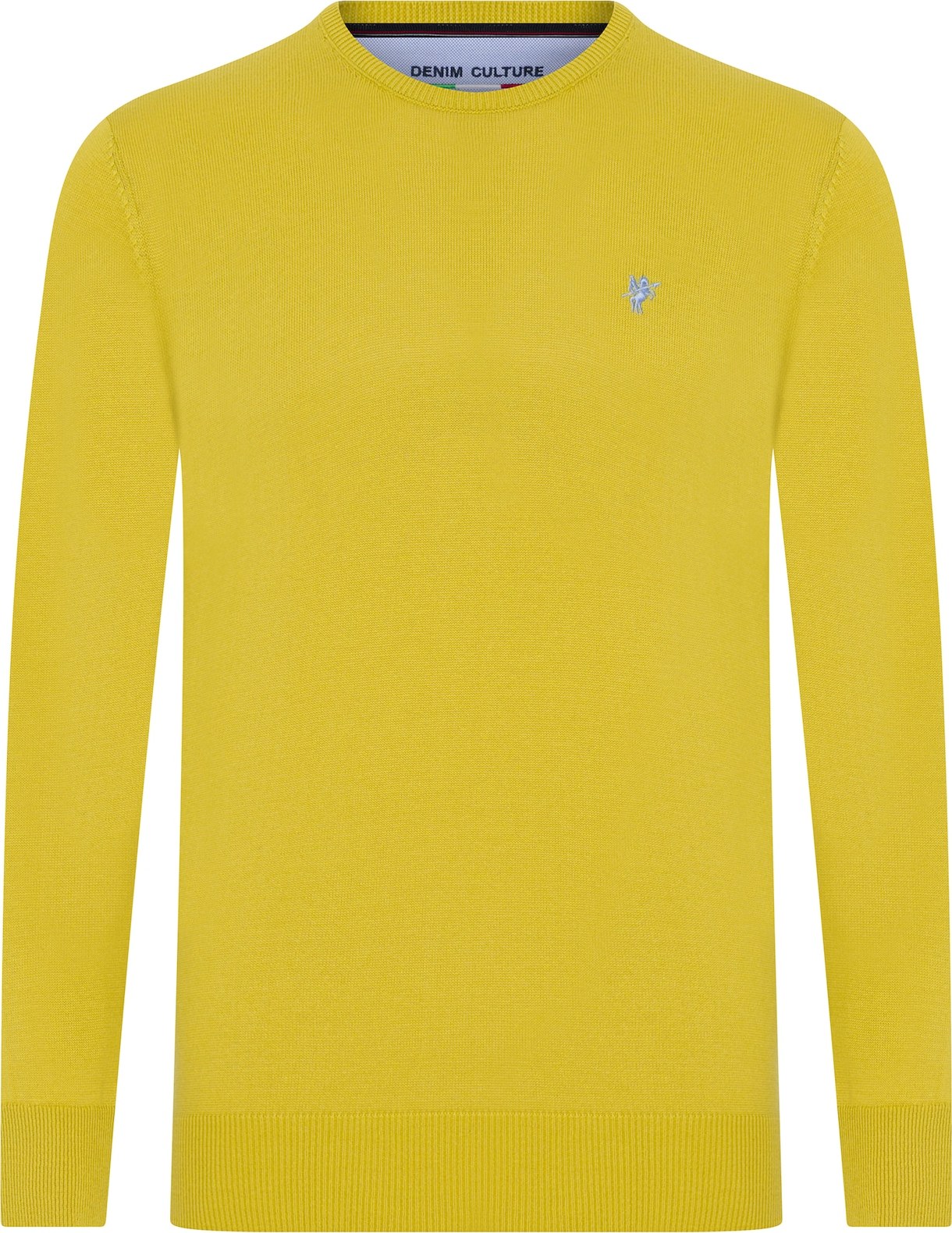 DENIM CULTURE Svetr 'Mathevv' hořčicová