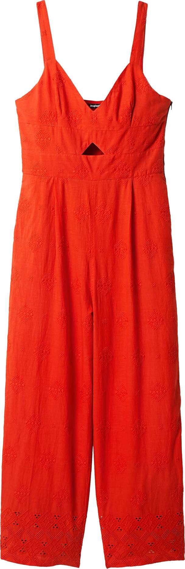 Desigual Overal 'Mimi' oranžově červená