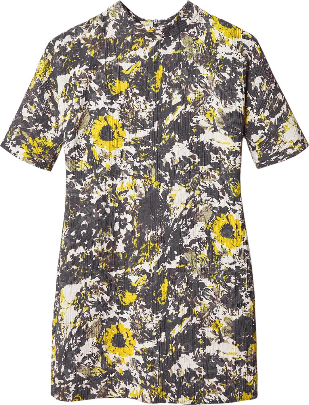 Desigual Šaty světle béžová / žlutá / černá