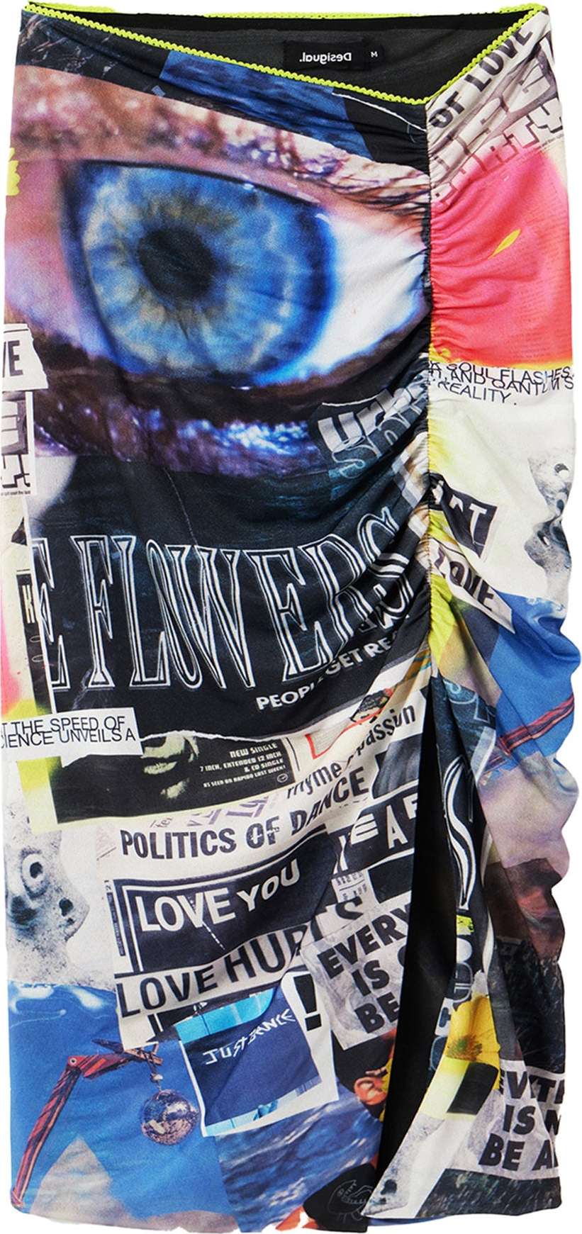 Desigual Sukně 'POSTERS' mix barev