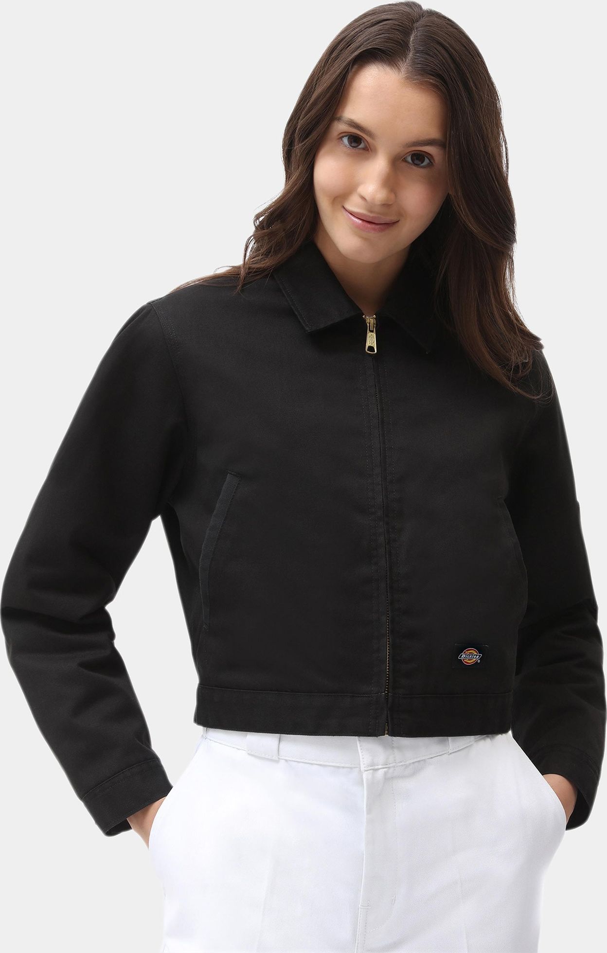 DICKIES Přechodná bunda 'EISENHOWER' mix barev / černá