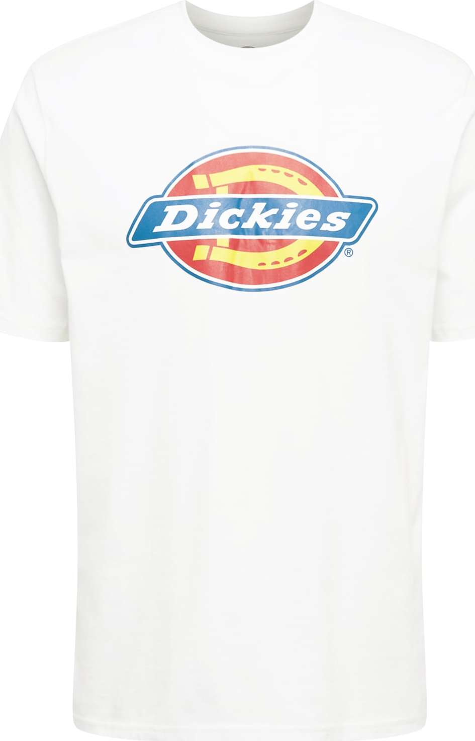 DICKIES Tričko 'Icon Logo' nebeská modř / žlutá / pastelově červená / bílá