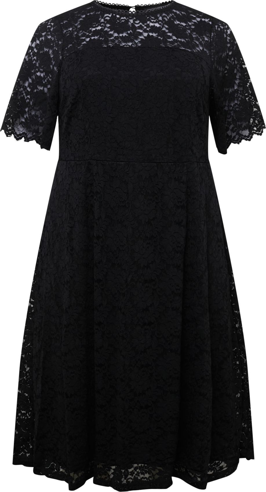 Dorothy Perkins Curve Koktejlové šaty černá