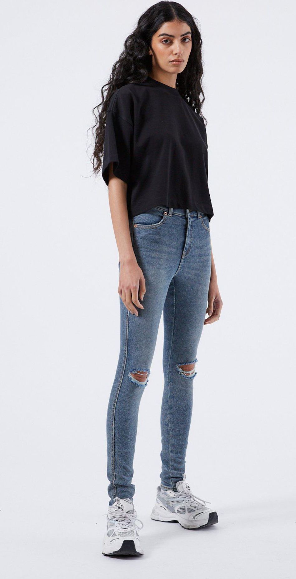 Dr. Denim Džíny 'Lexy' modrá džínovina