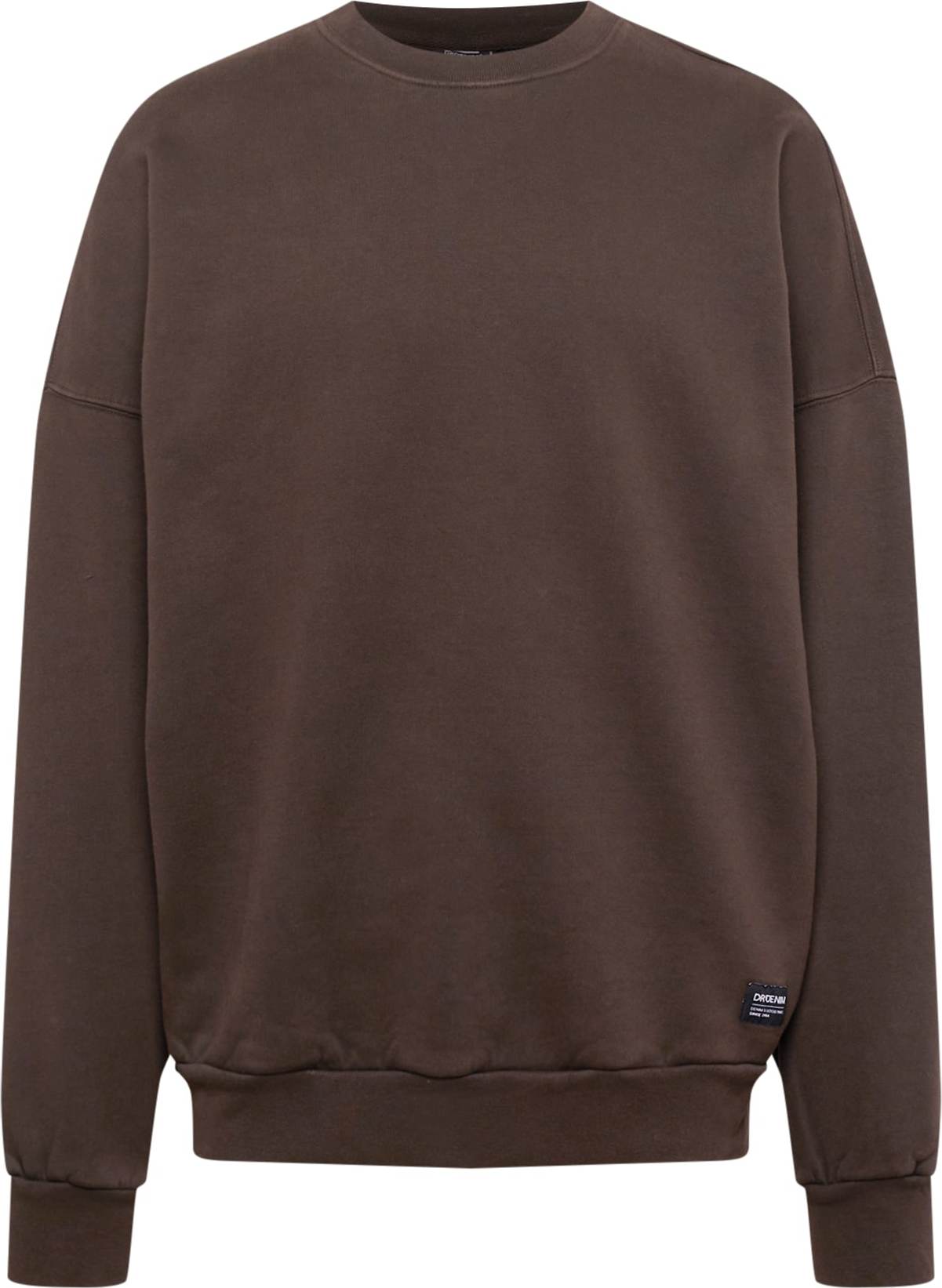 Dr. Denim Mikina 'Justus' čokoládová / černá / bílá