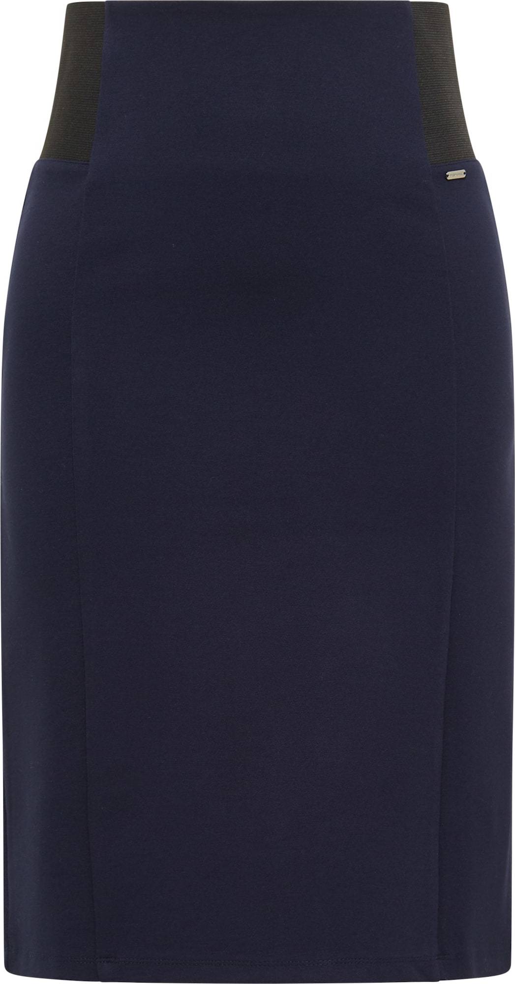 DreiMaster Klassik Sukně 'Naemi' marine modrá / černá