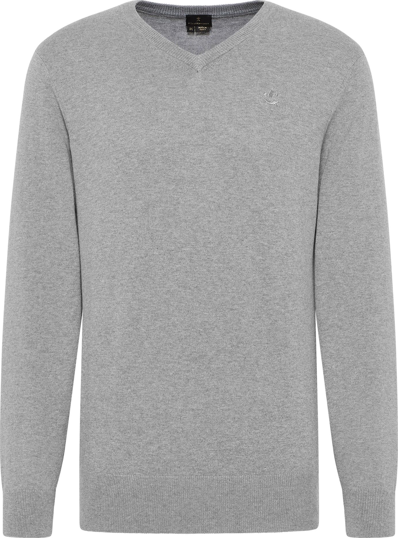 DreiMaster Klassik Svetr 'Markani' šedý melír